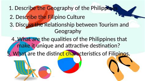philippine tourism geography and culture|Summary of Philippine Culture and Tourism Geography.